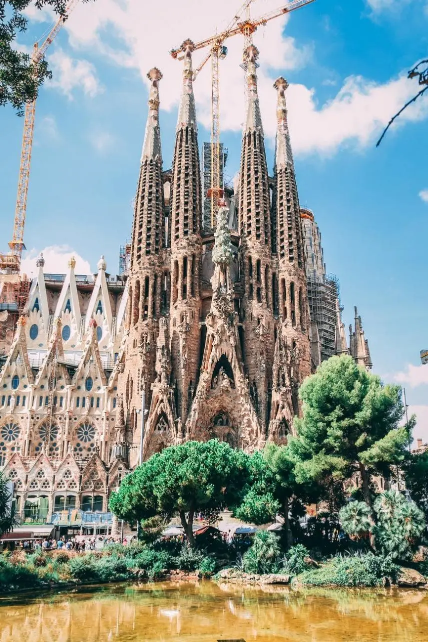 The Sagrada Familia in Barcelona