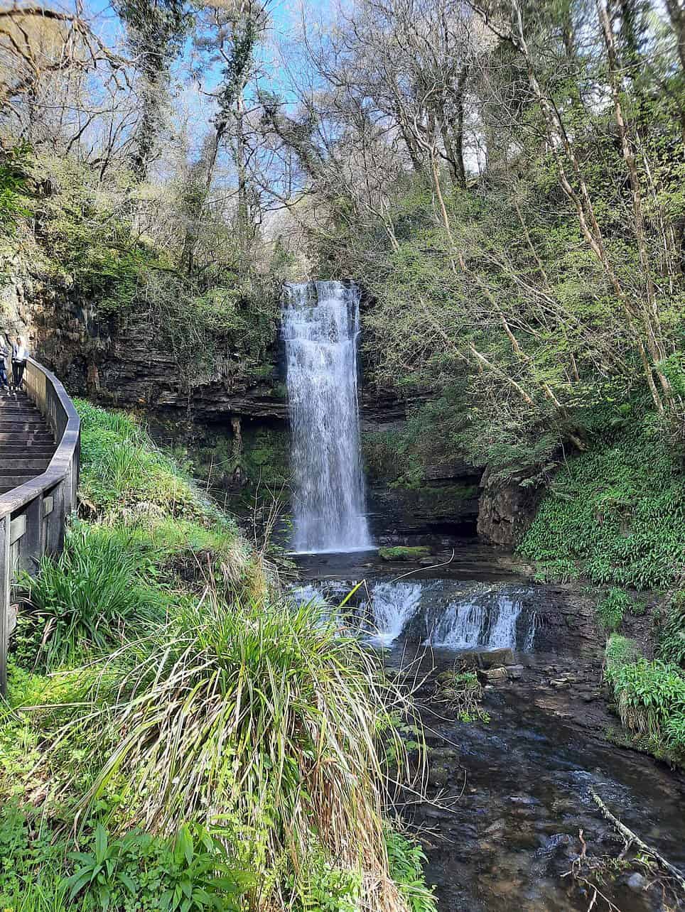 Glencar waterfall in Ireland