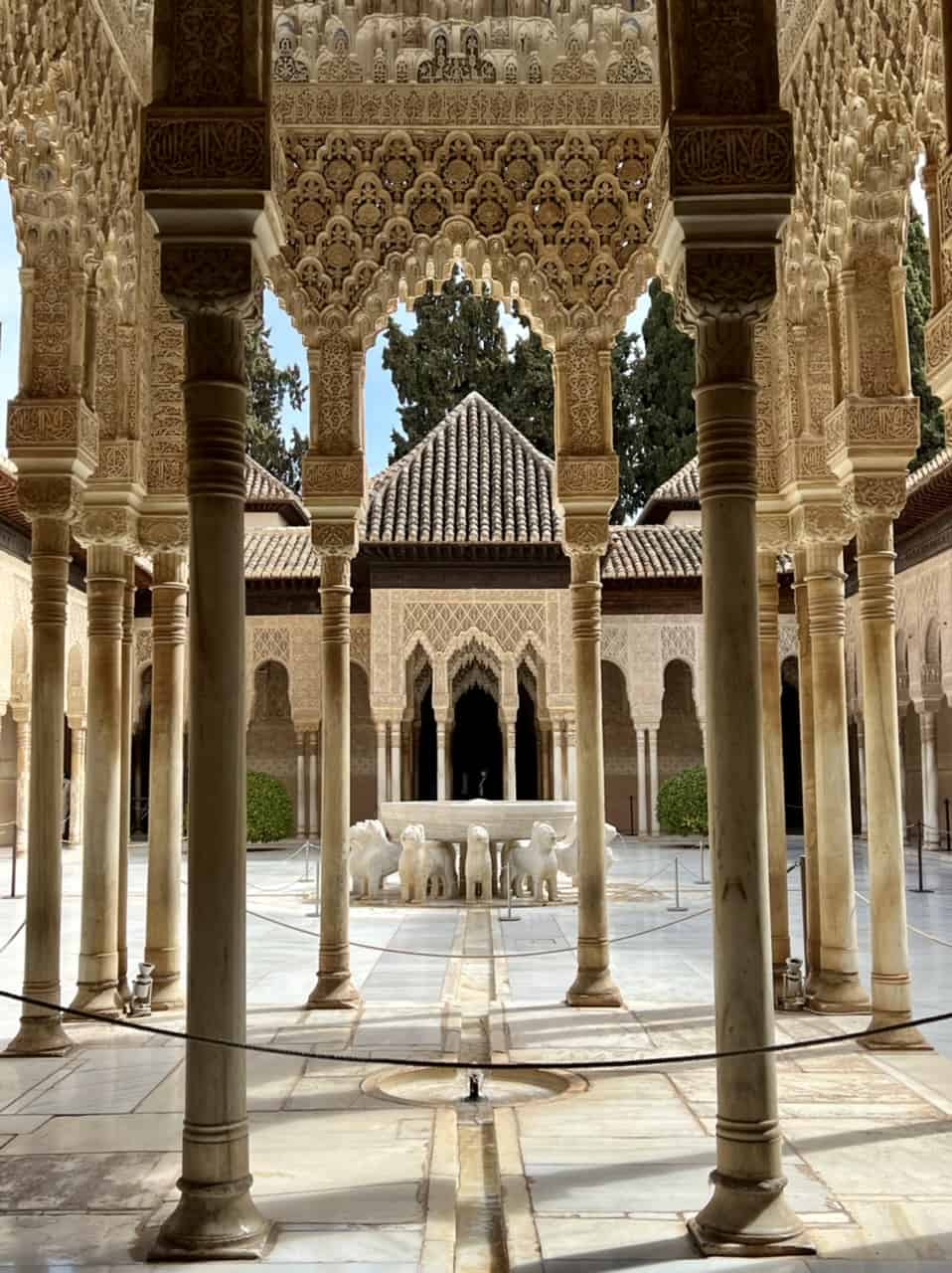 Courtyard of the Lions in the Nasrid Palace