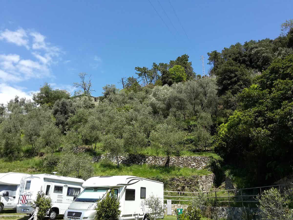 Cinque Terre Camping in Monterosso - Area Sosta Camper Il Poggio Campground 