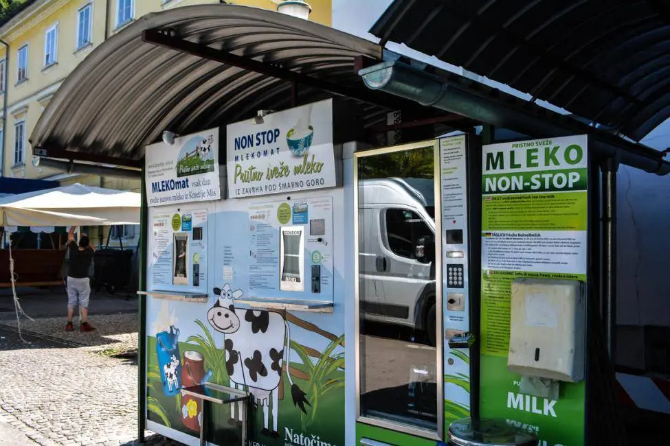 The Slovenian Milk Machine “Mleklomat”