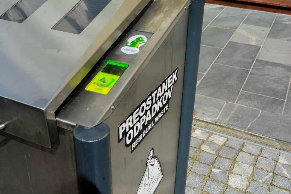 Garbage disposals in Ljubljana
