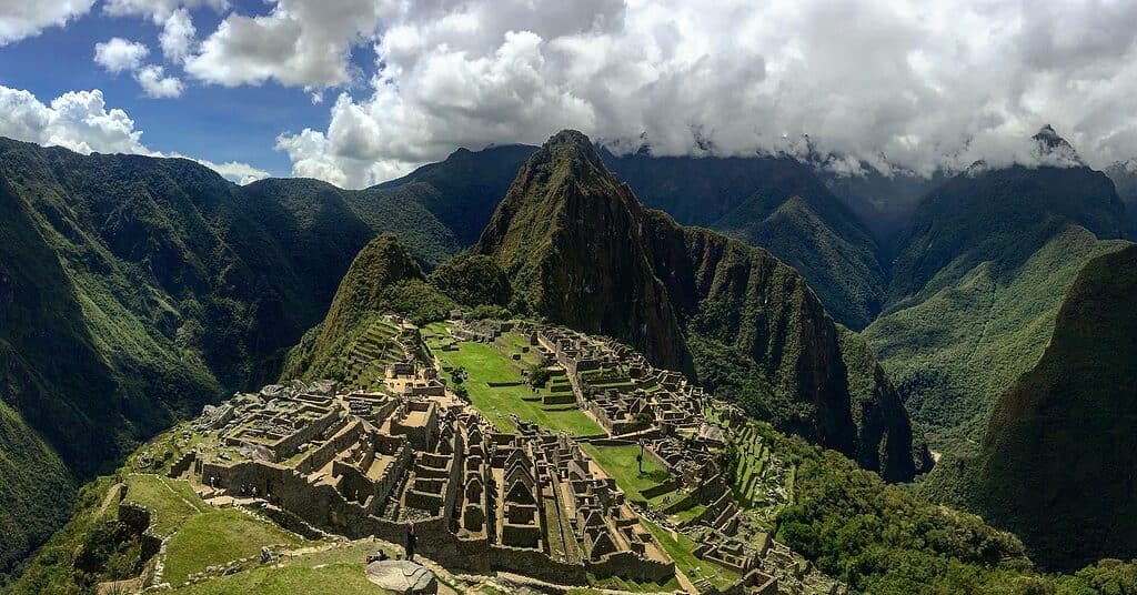 Hiking to Machu Picchu in Peru