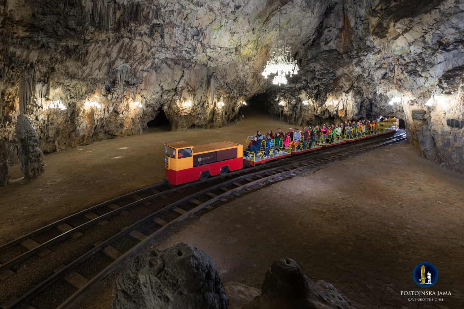 The speedy train ride through Postojna Cave makes a Slovenia cave adventure accessible for travelers of all ages and abilities.