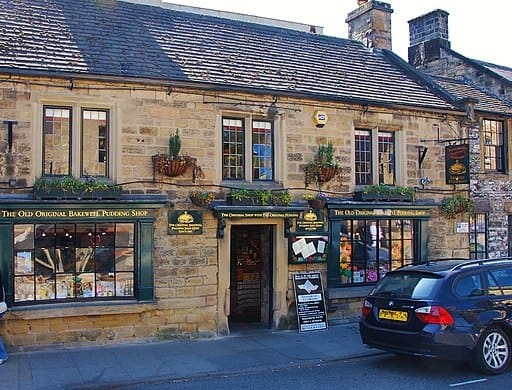 The Old Original Bakewell Pudding Shop in the Peak District
