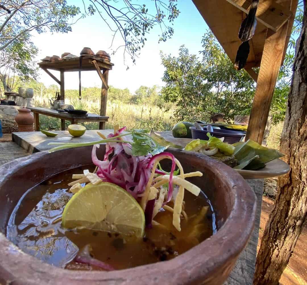 Yaaxche cooking classes and restaurant in Halacho, Yucatan, Mexico.